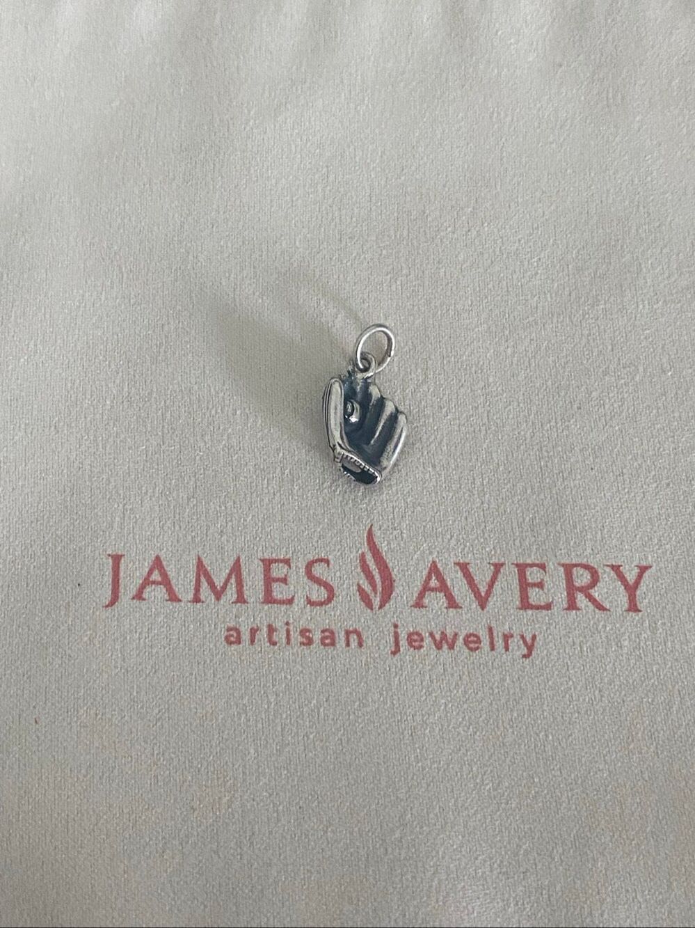 NWT James Avery Baseball and Glove Charm
